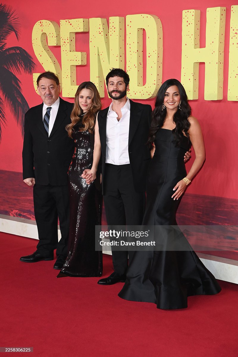 SamRaimiUpdates's tweet photo. Sam Raimi, Rachel McAdams, Dylan O'Brien and Zainab Azizi at UK World Premiere for “SEND HELP”. 

(Via: @GettyImages) https://t.co/NCoyv2Irvw