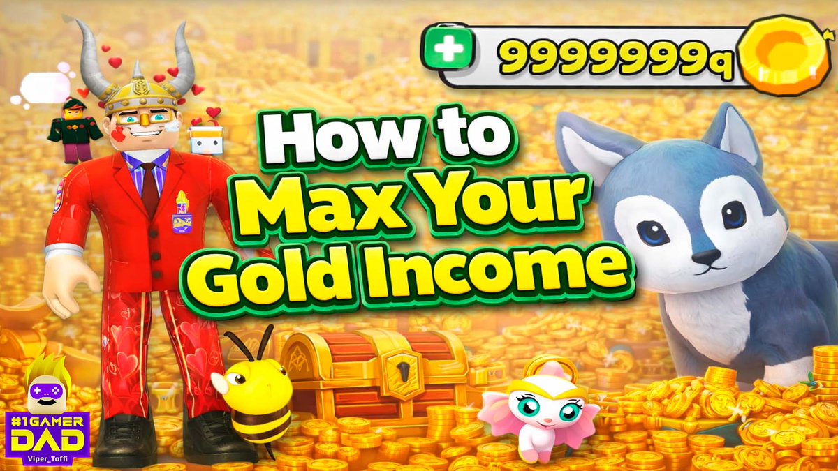 How to Max your Gold income!! as the Top Players do it! #roblox #collect... youtu.be/OXgUo1f7Guw?si… via <a href="/YouTube/">YouTube</a>