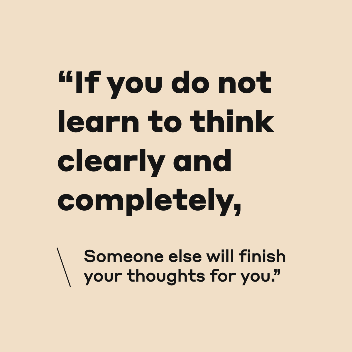 WoolfUniversity's tweet photo. “You cannot delegate your ability to think any more than you can delegate your health.”
AI will change everything — except the responsibility to think for yourself.

— Joshua Broggi, Founder of Woolf https://t.co/Nb858xGAki