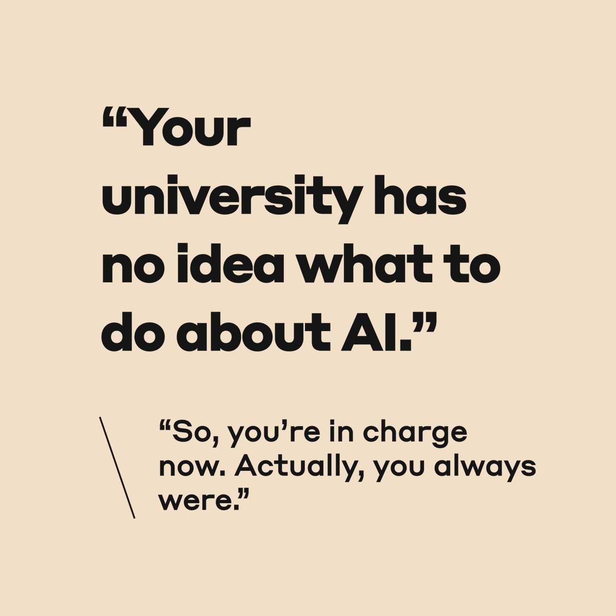 WoolfUniversity's tweet photo. “You cannot delegate your ability to think any more than you can delegate your health.”
AI will change everything — except the responsibility to think for yourself.

— Joshua Broggi, Founder of Woolf https://t.co/Nb858xGAki