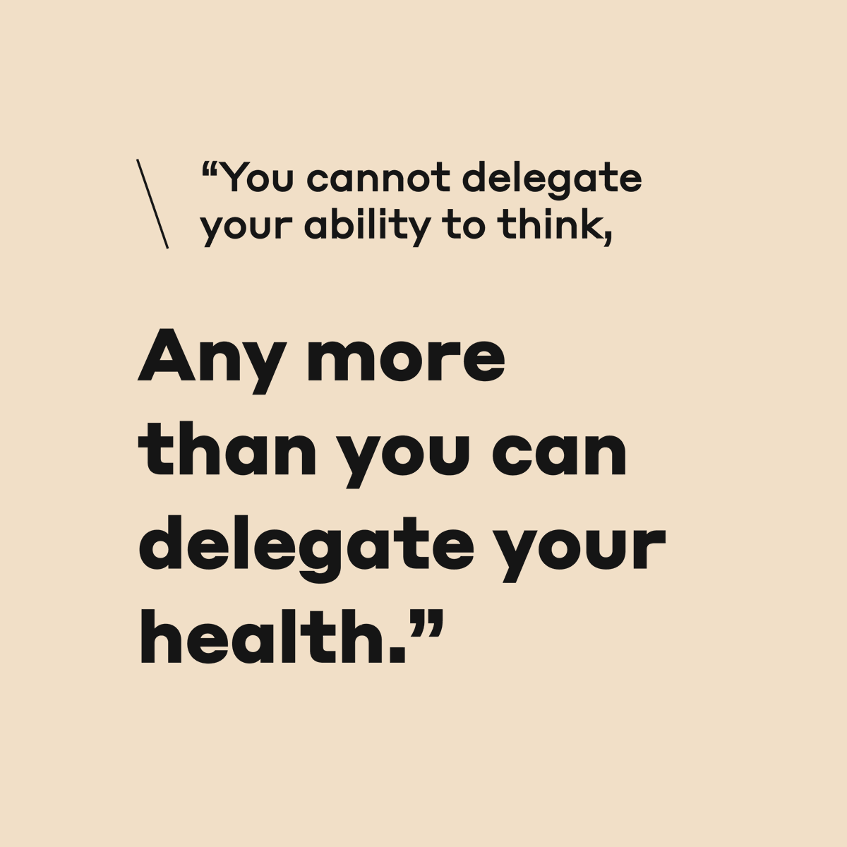 WoolfUniversity's tweet photo. “You cannot delegate your ability to think any more than you can delegate your health.”
AI will change everything — except the responsibility to think for yourself.

— Joshua Broggi, Founder of Woolf https://t.co/Nb858xGAki