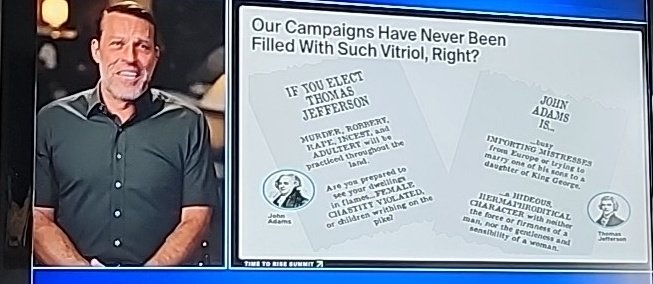 ZenYinger's tweet photo. What #American founding fathers said about each other. 
Notice a pattern in 2026?

@TonyRobbins talking about those among us who are masters of  #PatternRecognition #PatternUtilization
#PatternCreation

#MichaelJackson #WarrenBuffet #HowardSchultz #TonyRobbins #TimeToRiseSummit https://t.co/WKTx4AqqIl