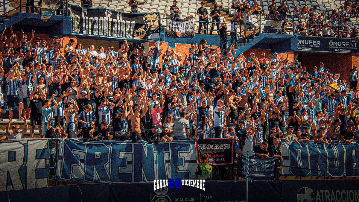 El Domingo los nuestros nos necesitan, afinen gargantas y preparen sus bufandas, el Nuevo Colombino tiene que ser un fortín, te esperamos en la Grada 20 de Diciembre.

¡Aquí está tu gente, la que no te va a fallar!