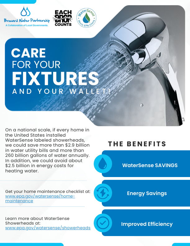 Did you know the average family can save 2,700 gallons of water every year just by installing WaterSense labeled showerheads? 

Start your Water Maintenance journey today and SAVE!
Get the checklist: epa.gov/watersense/hom…

#WaterSense #SaveWater #SmartHome  #EachDropCounts