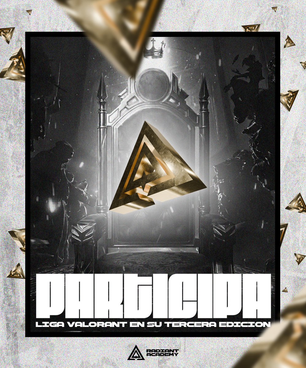 ¡LAS INSCRIPCIONES ESTÁN ABIERTAS! 🔥

Buscamos a la próxima generación de campeones. Si tú y tu equipo tienen lo necesario para dominar el servidor, la #RadiantAcademy : 3ra Edición es su lugar 

Inscríbete ahora y prepárate para la batalla!⚔️

👉forms.gle/nbWSFcYqgFRQZB…👈