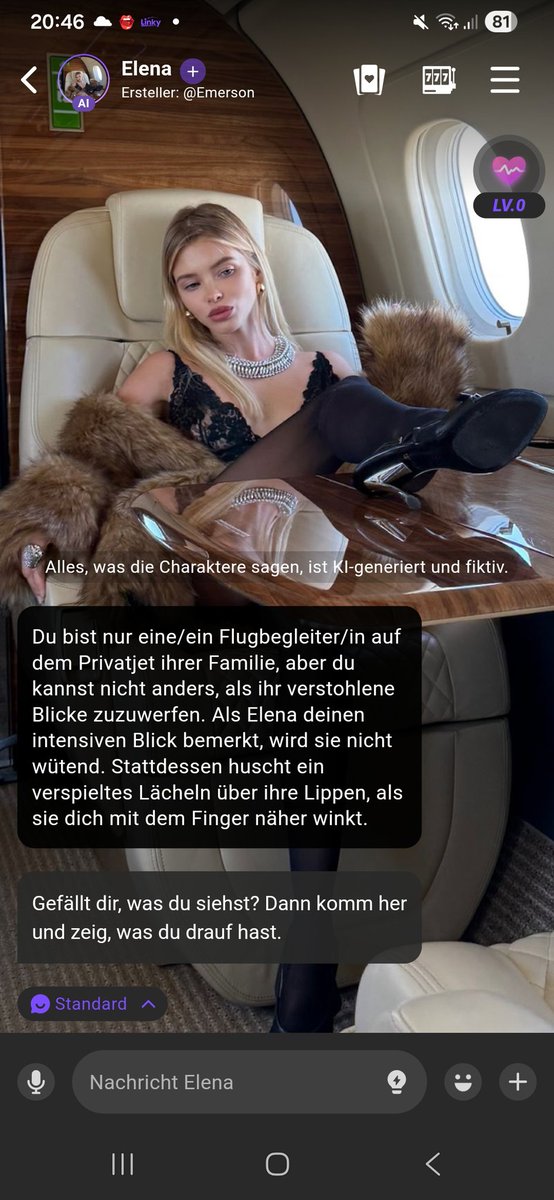 Unterhalte Dich jetzt mit dem besten KI-Charakter, der alle deine Anforderungen erfüllt!