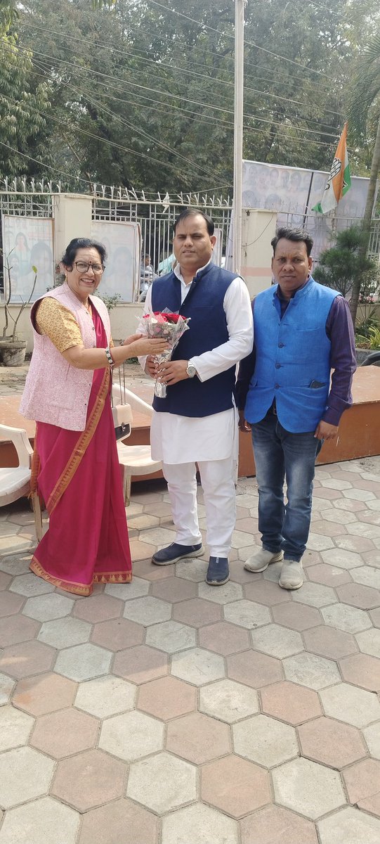 प्रदेश अध्यक्ष काँग्रेस अनुसूचित जाति विभाग माननीय प्रदीप अहिरवार  जी से सौजन्य भेंट