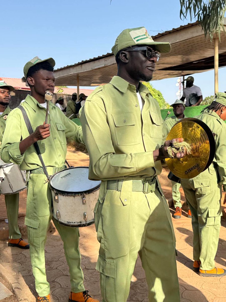 nysc360's tweet photo. Last CDS of the month. From the major, to the horns, snare, bass and tenor drummers. We had a great time. #OneBandOneSound https://t.co/JYn4uk8pGc