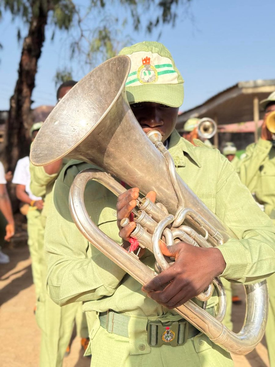 nysc360's tweet photo. Last CDS of the month. From the major, to the horns, snare, bass and tenor drummers. We had a great time. #OneBandOneSound https://t.co/JYn4uk8pGc