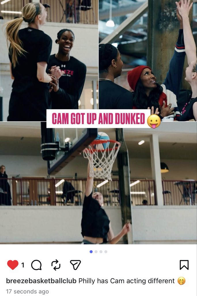 CAM DUNKED???