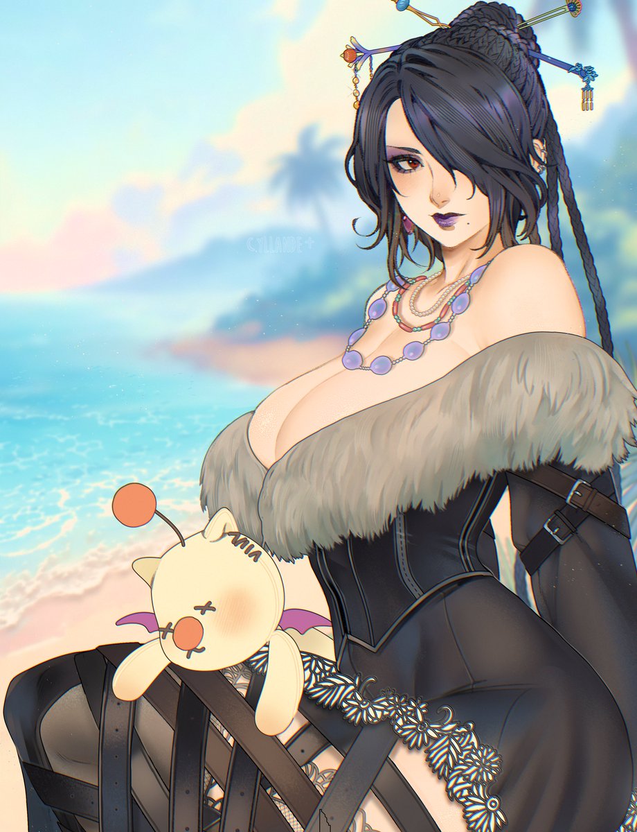 Goth mommy Lulu 🖤 #FinalFantasyX