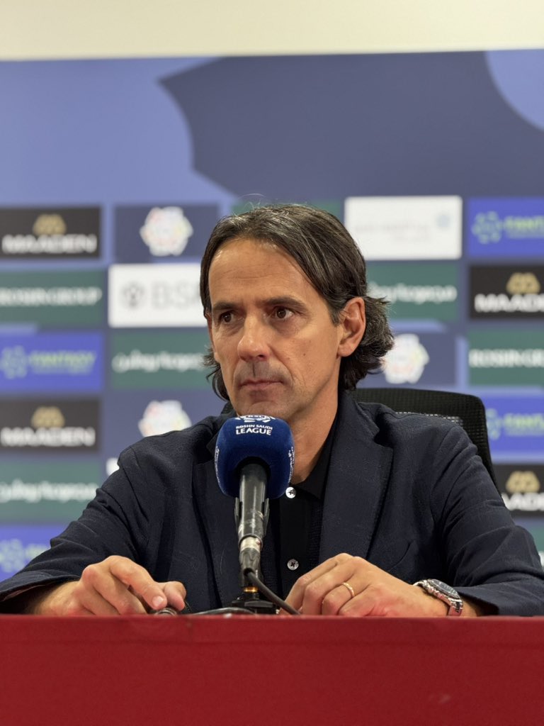 H_swilhy's tweet photo. 🗣️ مدرب #الهلال إنزاغي :
أنا غير سعيد بالنتيجة ، لكن راض عن الاداء وقلت للاعبين بعد المباراة لو استمريتوا بتقديم هذا الاداء في كل مباراة من الصعب ان نخسر .
القادسية فريق مميز ورغم ذلك خلقنا العديد من الفرص ونسيطر واضعنا ركلة جزاء . https://t.co/Tj774JrRKr