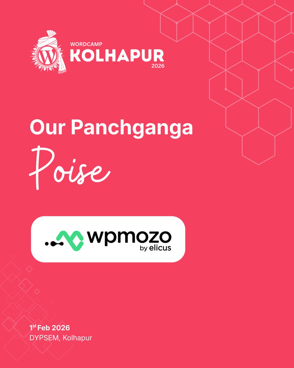 WordPress Kolhapur Community tweet media