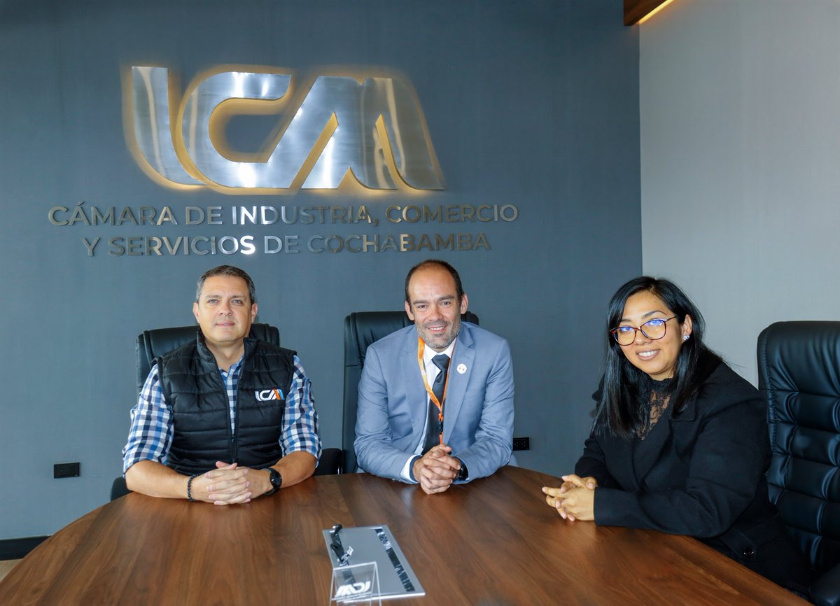 ICAM E IBMETRO FORTALECEN COORDINACIÓN INTERINSTITUCIONAL EN BENEFICIO DEL SECTOR EMPRESARIAL

+INFO: icam.bo/icam-e-ibmetro…

#ICAM #icaminforma #HechoEnBolivia