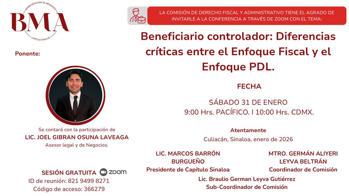 Están todos invitados.
Recuerda que si eres barrista debes registrarte en intranet