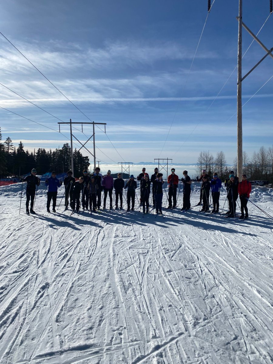 CanoeKayakBC's tweet photo. A huge successful cross country ski camp in the books for CKBC and our dedicated athletes! 
A big shoutout to everyone involved for their hard work and commitment. Keep up the great work! 🎿🌟 

#CKBC #Athletes #Teamwork https://t.co/BTBTc6LhtC