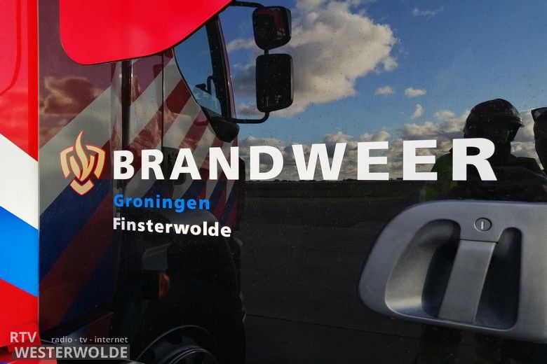Brandweer rukt uit voor schuurbrand Midwolda