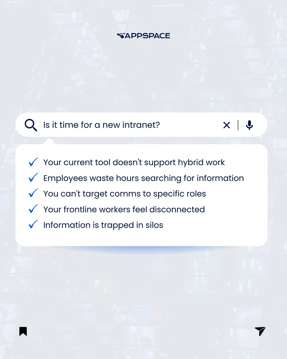 Appspace tweet media