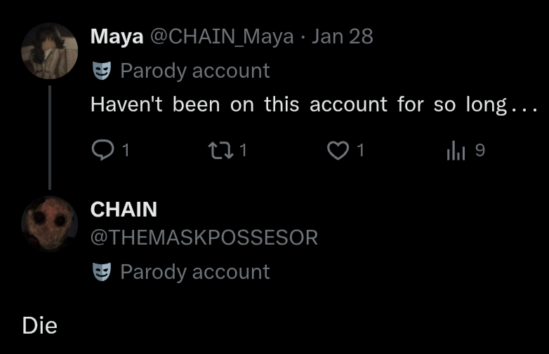 CHAIN_Maya's tweet photo. Cancel  Chain . https://t.co/97PBNnO7I6