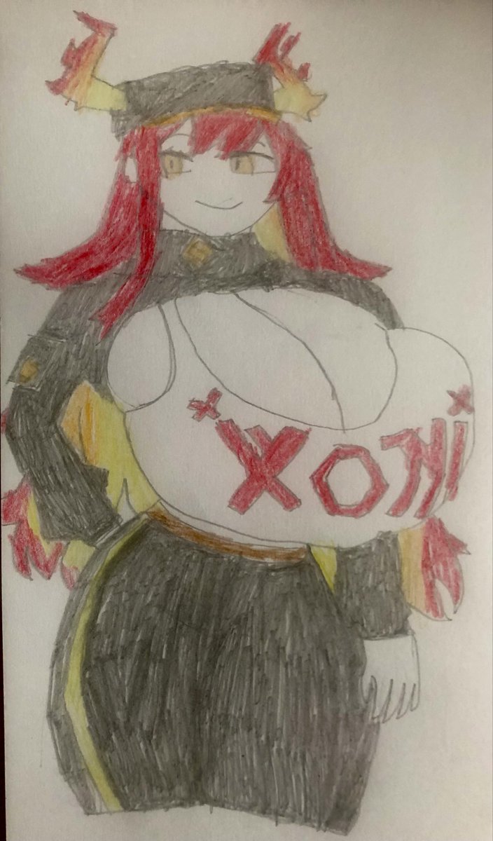 Legit dude i felt so satisfied after drawing her so here’s hoping you love this!