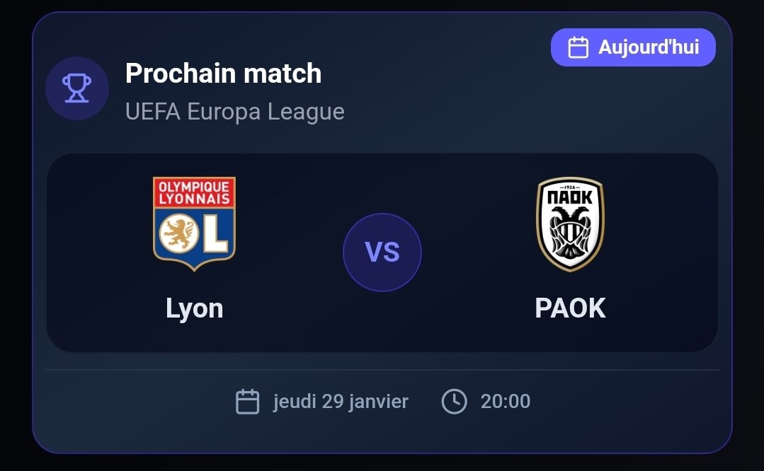 FollowYouPlayer's tweet photo. Hey @grok , peux tu prédire le score exact de ce match ? #OL https://t.co/ofe0fVSnyf