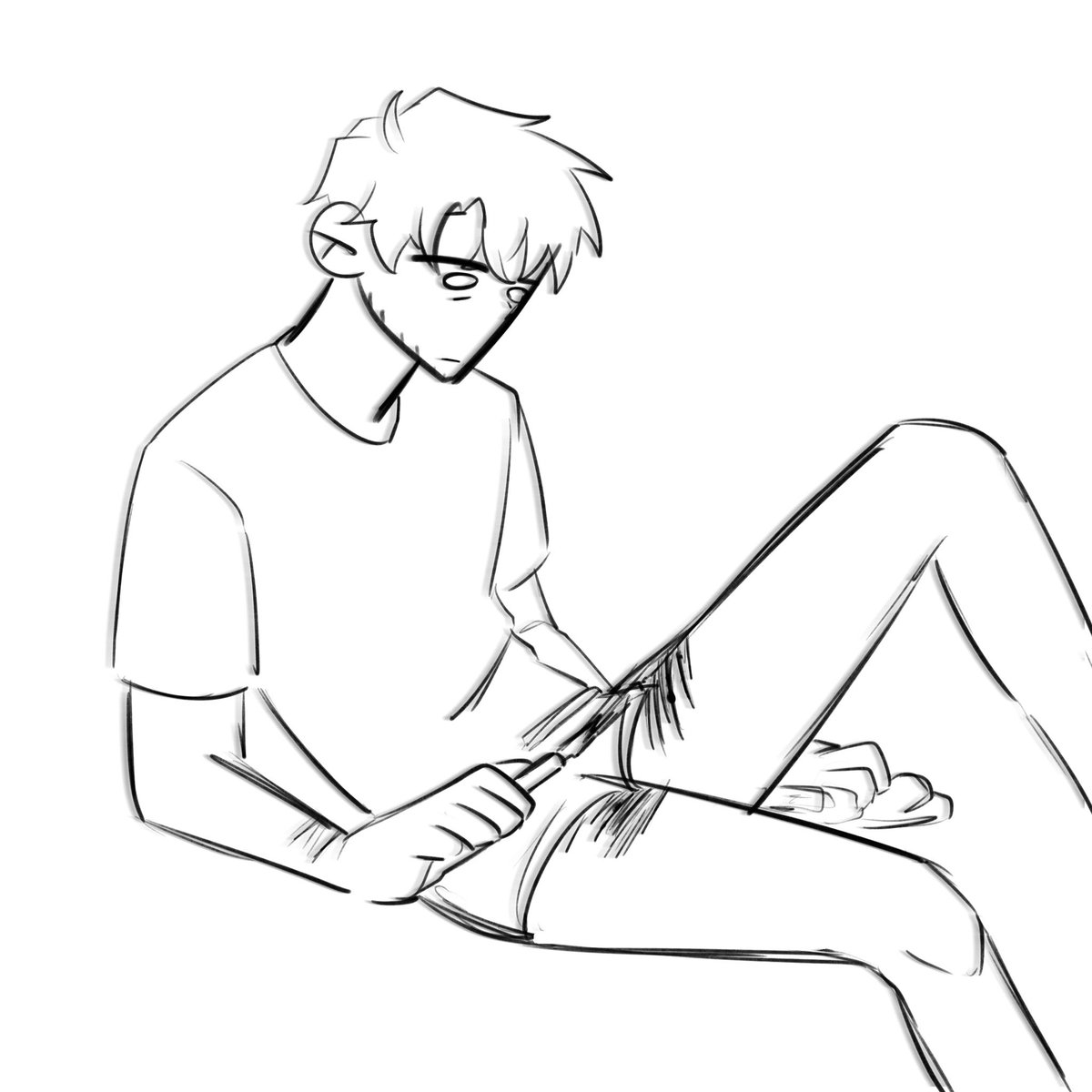 TW
It’s not fitting he’ll do cutting but it’s funny imagining him doing it