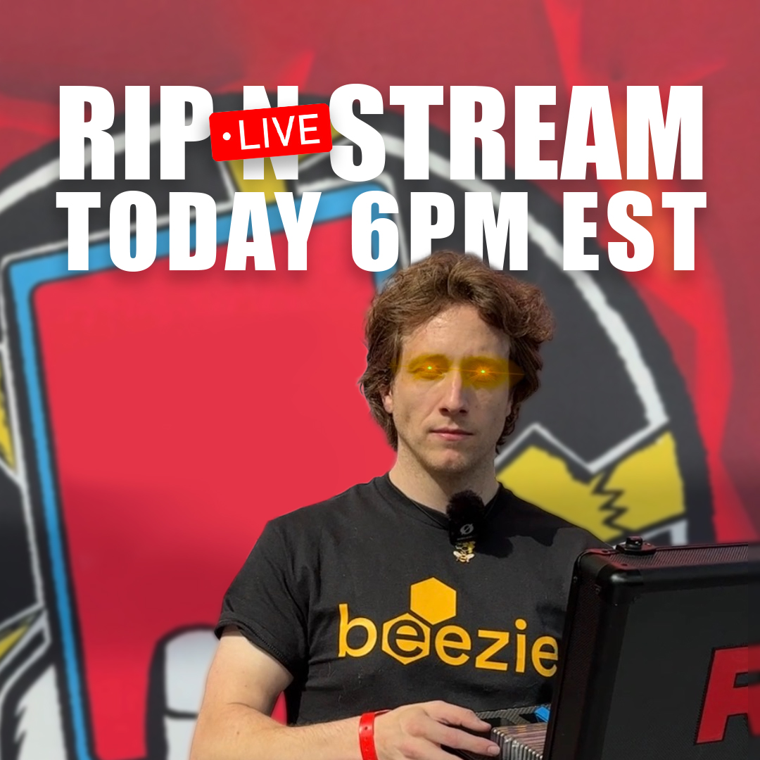 Beezie's tweet image. We’re ripping packs live today.

🗓️ Today | 6PM EST/3PM PST
📍 Live on Dach’s X

Pack rips. Claw pulls. Live giveaways.
Pull up.