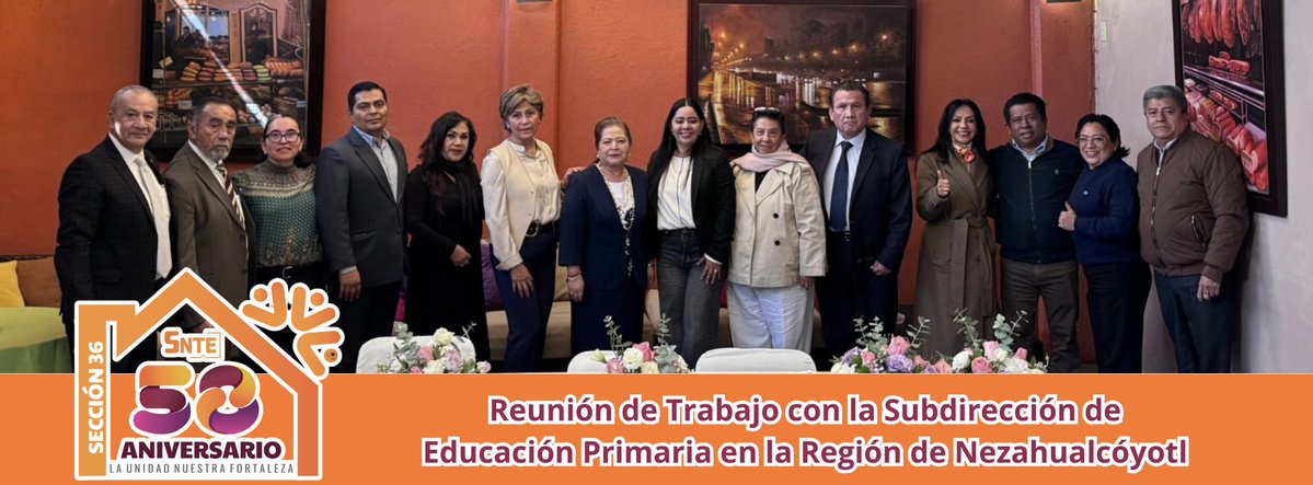 🟠 La Mtra. Mónica Miriam Granillo Velazco, Secretaria General de la Sección 36, sostuvo reunión de trabajo con la Encargada del Despacho de la Subdirección de Educación Primaria en la Región de Nezahualcóyotl, Dra. Avelina Galindo Celix, contando con la participación de