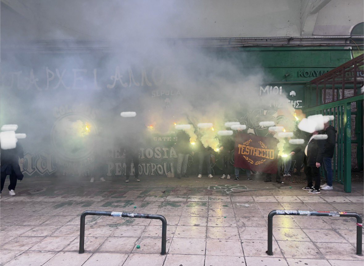 Ευχαριστούμε αδέλφια ☘️🐺 grazie fratelli🟠🔴🟢⚪️ #paofc #PAOROM #paobc  #paoac