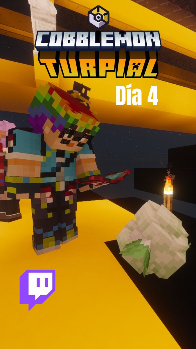 DIA 4 POR TWITCH 🟣
Ayer derrote a Misty en 1 sola ronda y tuve mi primera pelea con el Team Rocket 🙂‍↔️
#cobblemon #minecraft #cobblemonturpial