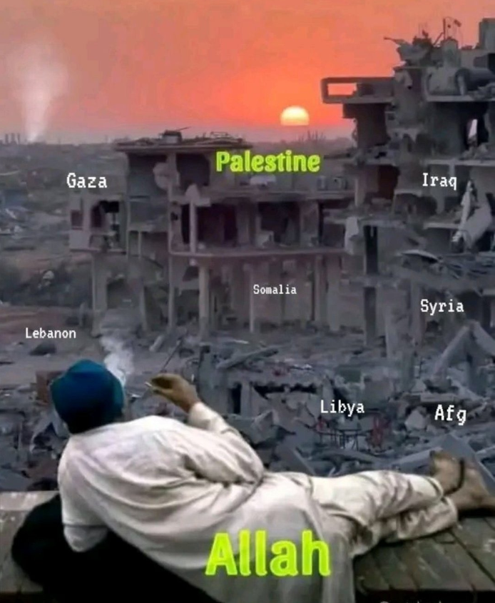 TheHarrisSultan's tweet photo. Muslims are the most deluded people! Their Allah keeps letting them down yet they keep simping for him like a rejected dog simping for his master. https://t.co/bh0FVKqtmO