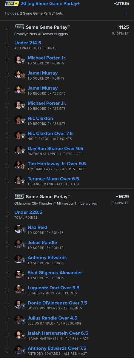 BIG BOARD BETS tweet media