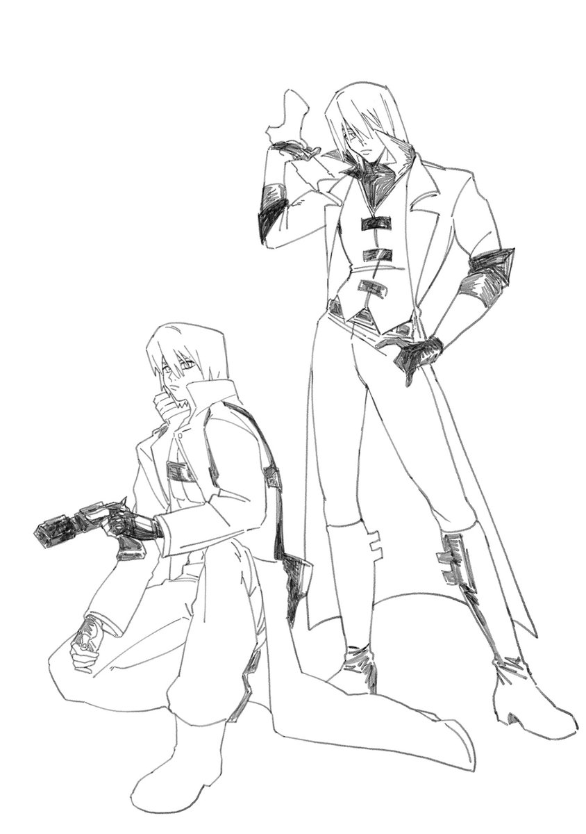 #DMC #DevilMayCry #Dante 
我：我画不动了，力竭了
也是我：能代，我还能画