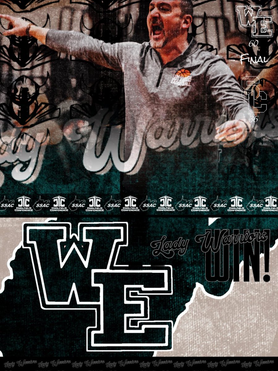 JohnPaulLusk's tweet photo. 𝐅𝐈𝐍𝐀𝐋 𝐅𝐑𝐎𝐌 𝐇𝐈𝐍𝐓𝐎𝐍:
No. 6 Wyoming East: 60, 
Summers County: 36.

Abi Baker 19, Kyleigh Martin 12, Coley Tolliver 10, Kyndal Lusk 9, Rylee Brown 8, Reagen Bower 2. https://t.co/DWdYL4GP1S