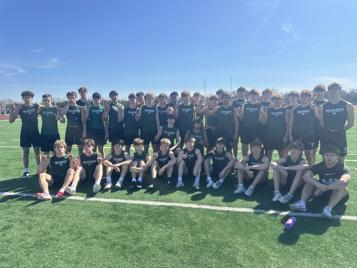 Cedar Park Football 2025 tweet media
