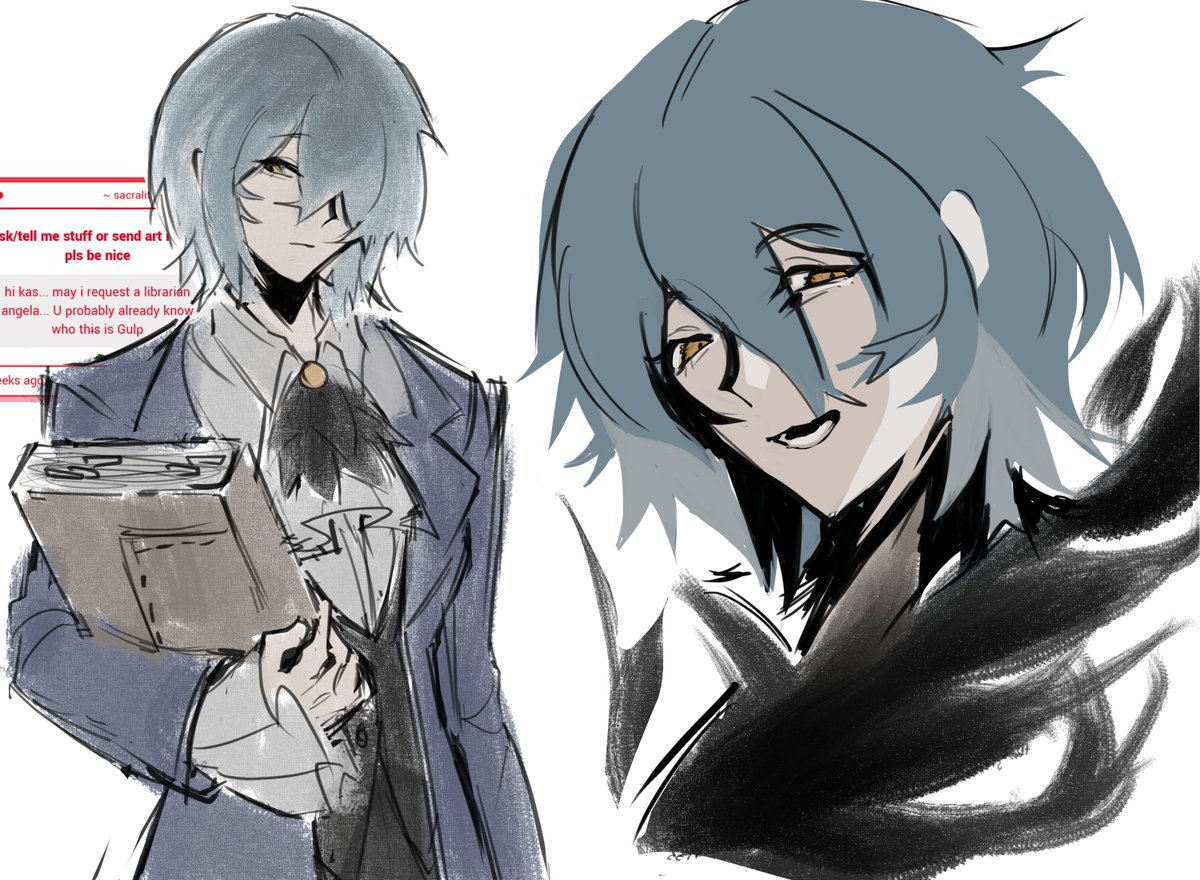 HIIII ANGELLL 
#LibraryofRuina