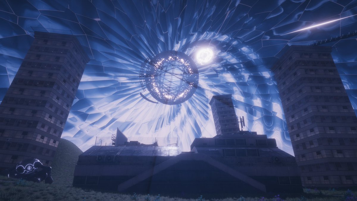 Bradlee1011's tweet image. World name: Fractured Reality
By: Lavryou
Platform: PC &amp;amp; Quest 

#VRChat #VRChat_world紹介