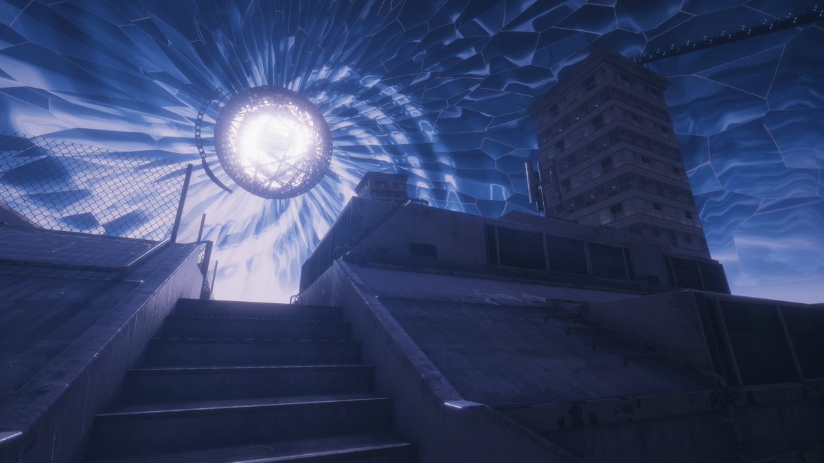 Bradlee1011's tweet image. World name: Fractured Reality
By: Lavryou
Platform: PC &amp;amp; Quest 

#VRChat #VRChat_world紹介