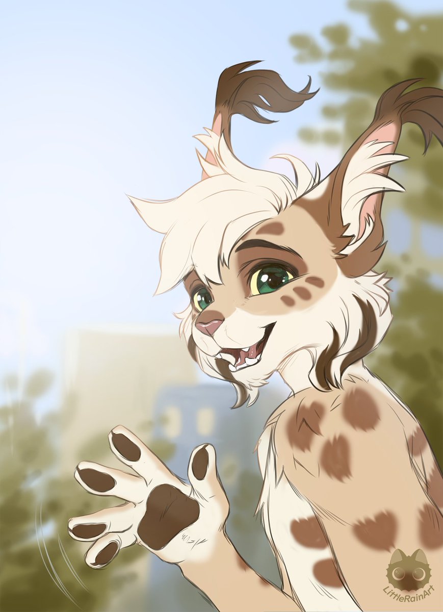 sketch for <a href="/BuddyRagnar/">Ragnar The Lynx</a>