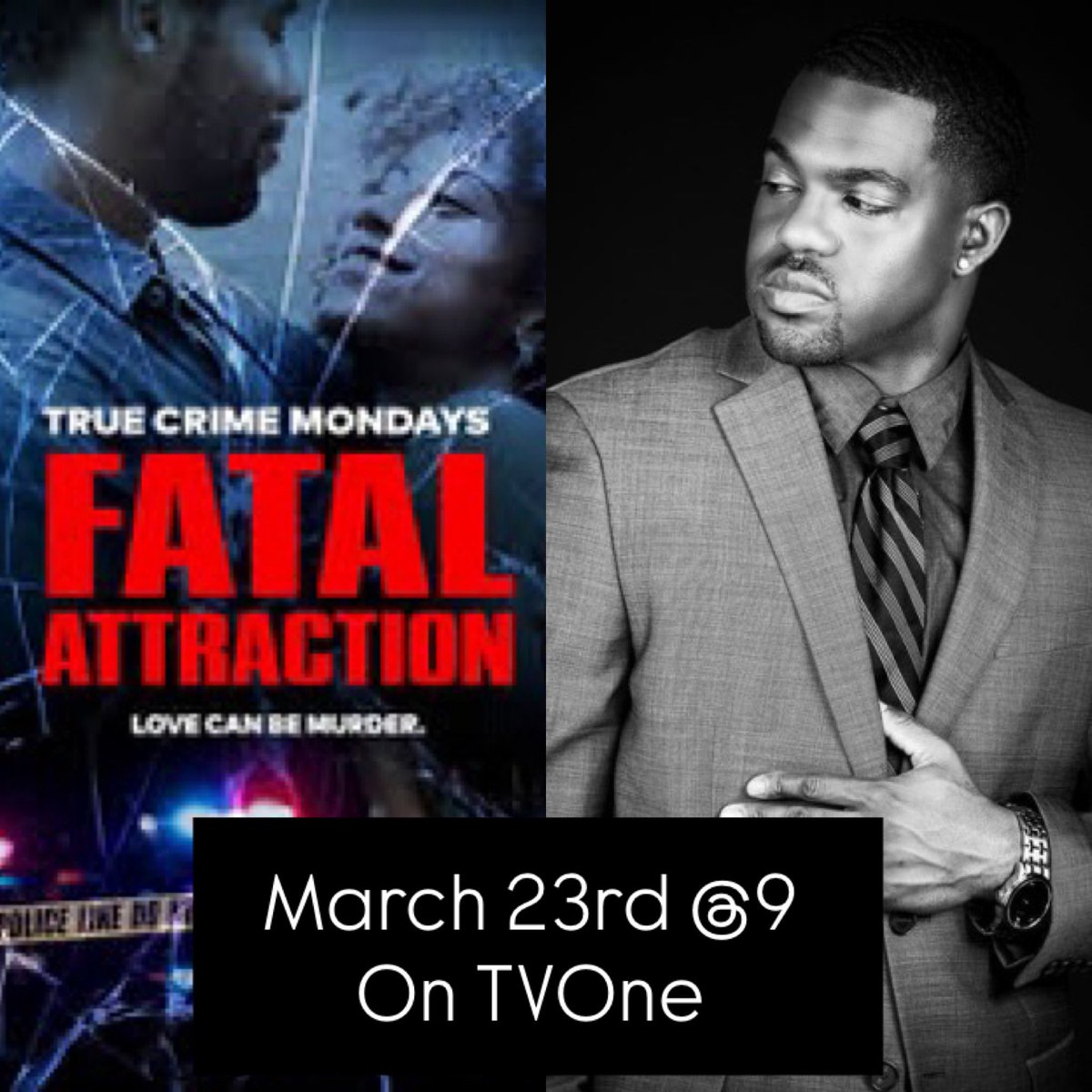 New Episode of Fatal Attraction airs March 23rd at 9:00 on <a href="/tvonetv/">TV One</a>. Be sure to tune in. You may see a familiar face. God is good! #LetThatMarinate #LetsBeGreat #Actor #Dreams #Goals #Blessed #Grateful #Thankful #TrustTheProcess #TrustTheJourney