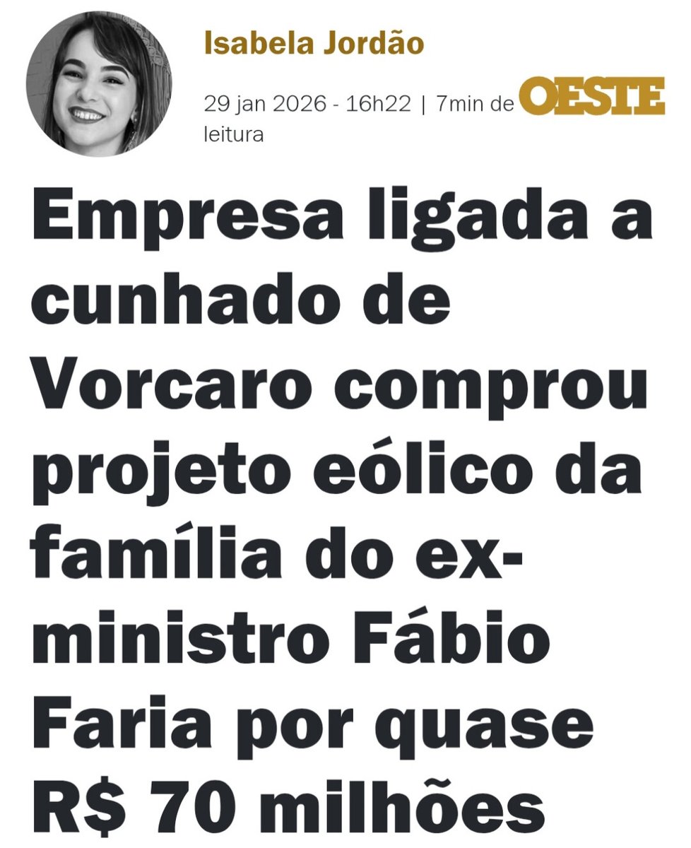 Estou esperando esta notícia ser veiculada no Sbt News.