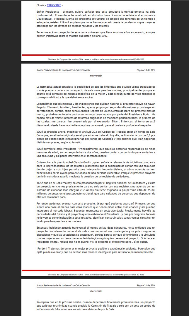 Luciano Cruz-Coke - SENADOR RM tweet media