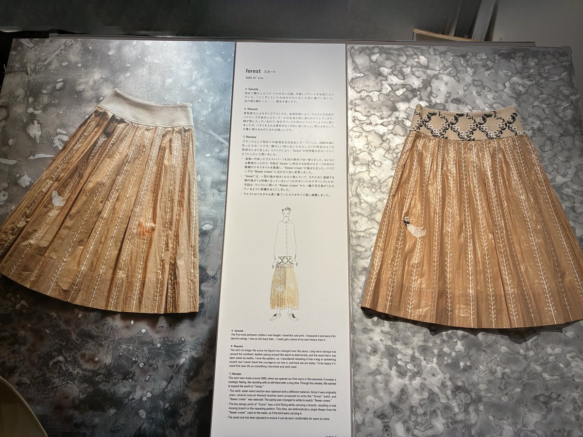 世田谷美術館行ってきました。 ミナペルホネン リメイクが素敵でした