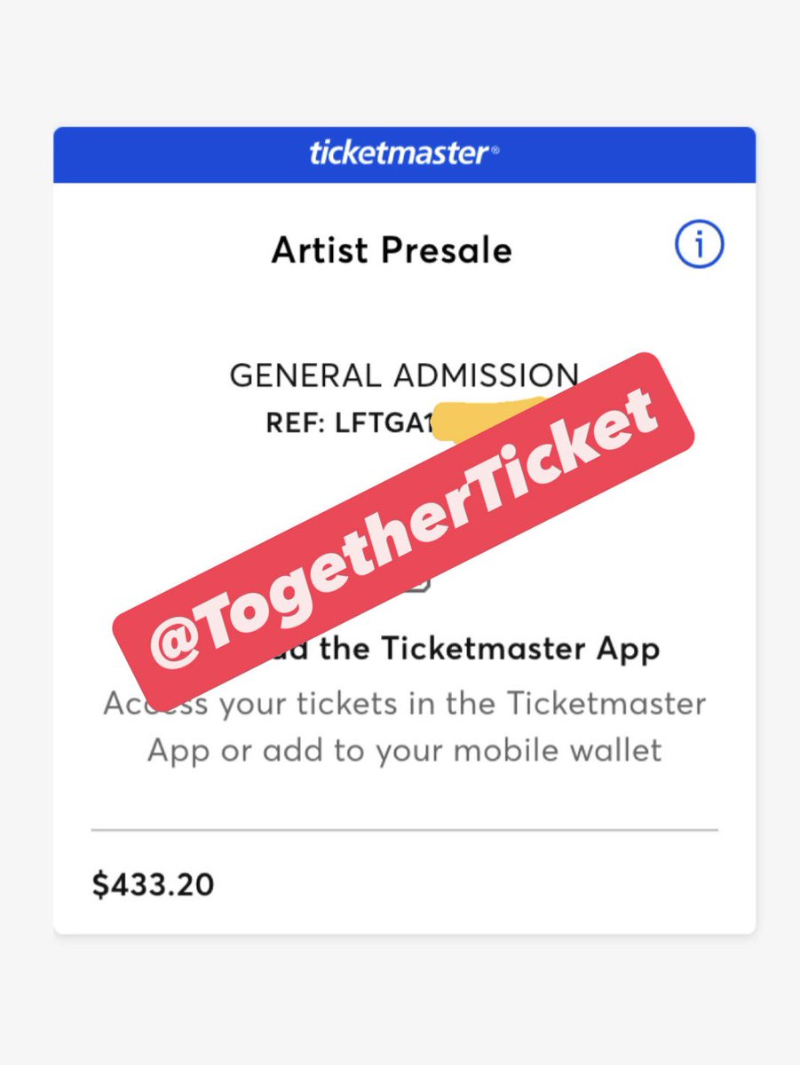 Together, Together Tickets tweet media