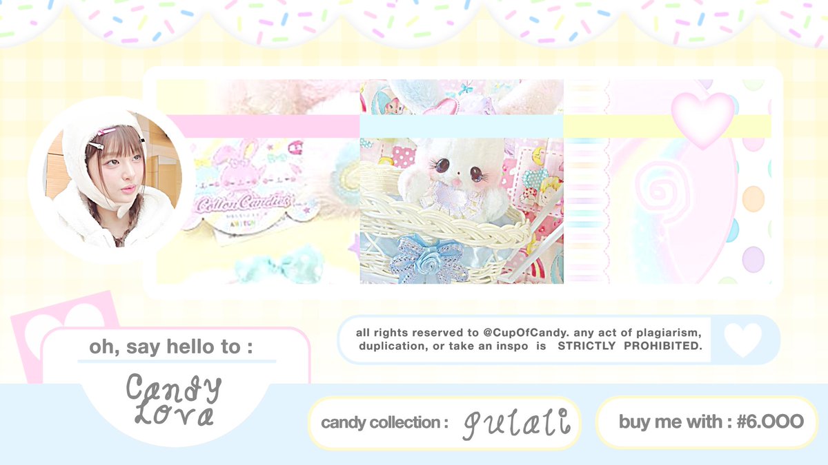 OfCandyland's tweet image. help repost? thankchu .♥︎ #zonauang 03

sugar angels, new candy pieces just popped in! layouts of sullyoon — wonyoung — minju — hanni — minji — 
priced at &amp;lt; 6.OOO &amp;gt; 

tap into @CupOfCandy’s dm to get yours!