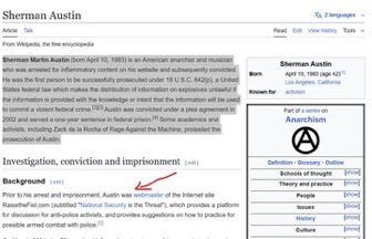 This is Sherman Austin, one of the main figures driving the anti-ICE push, he is a convicted anarchist who built the StopICE alert network.

Sherman Martin Austin, born 1983, anarchist and musician.

Got nailed for running a site with bomb-making info, fully aware it could fuel