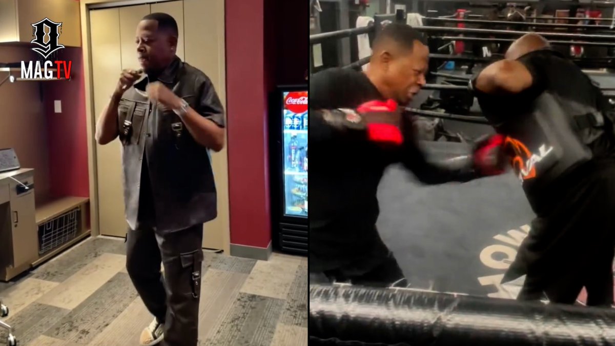 BlackInkChi's tweet image. SEE VIDEO HERE: youtu.be/DwL-4LtQI0E

60 Year Old Martin Lawrence Takes Up Boxing Amid Rumors About His Health! 🥊

#martinlawrence #boxing #health