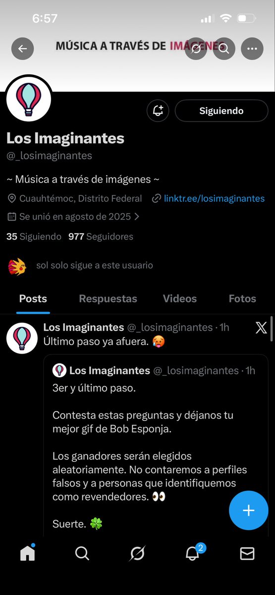 Ultramaaar7's tweet photo. @_losimaginantes ✅ listísimooo gracias por la oportunidad 🐸 https://t.co/N73sIQ6srr