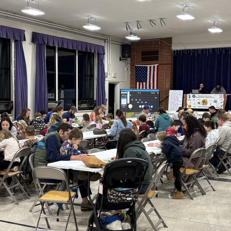 cmsd12's tweet image. Canon Preschool PTO hosted a fun filled Bingo night. Lots of prizes for our Critter families.