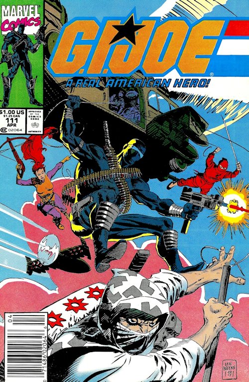 FFFGIJoe's tweet image. 35 years ago from Marvel Comics - G.I. JOE: A REAL AMERICAN HERO #111!
#GIJoe @MarvelComicsHQ
